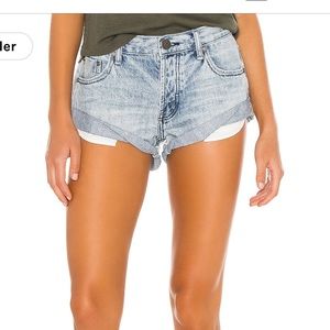 One Teaspoon Denim Shorts Brand New